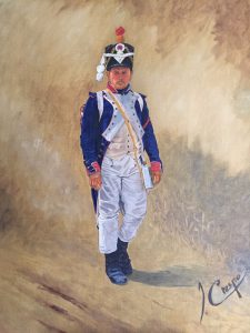 Fusilero francés. 1815.